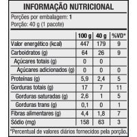 Snack Pizza sem Glúten Kids Vitao - 40g Snack Pizza sem Glúten Kids Vitao - 40g
