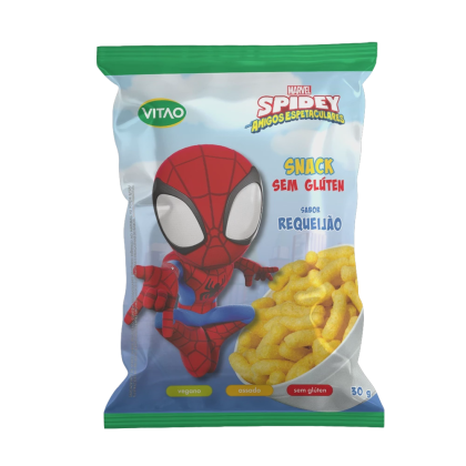 Snack Requeijão sem Glúten Disney Vitao - 30g Snack Requeijão sem Glúten Disney Vitao - 30g
