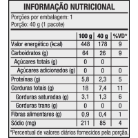 Snack Requeijão sem Glúten Kids Vitao - 40g
