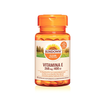 Vitamina E Sundown 400ui - 30 cápsulas Vitamina E Sundown 400ui - 30 cápsulas