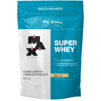 Super Whey Refil Max Titanium Baunilha - 900g Super Whey Refil Max Titanium Baunilha - 900g