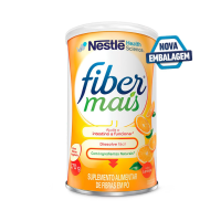 Suplemento Alimentar de Fibras Fiber Mais Laranja Nestlé - 170g