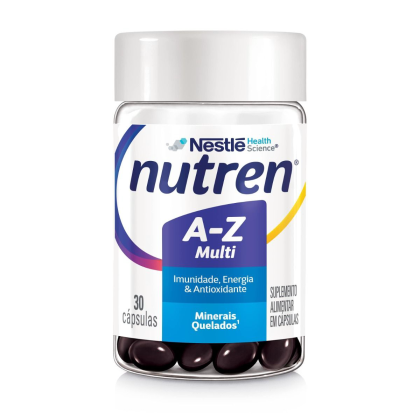 Suplemento Alimentar Nutren A-Z Multivitamínico Nestlé - 30 cápsulas