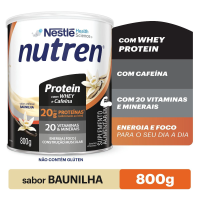 Suplemento Alimentar Nutren Protein Baunilha Nestlé - 800g