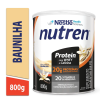 Suplemento Alimentar Nutren Protein Baunilha Nestlé - 800g