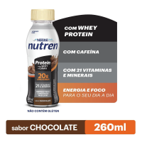 Suplemento Alimentar Nutren Protein Chocolate Nestlé - 260ml