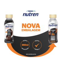 Suplemento Alimentar Nutren Protein Chocolate Nestlé - 260ml