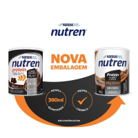 Suplemento Alimentar Nutren Protein Chocolate Nestlé - 400g