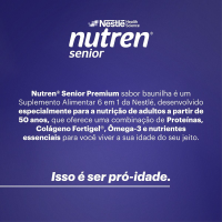 Suplemento Alimentar Nutren Senior Premium Baunilha Nestlé - 370g Suplemento Alimentar Nutren Senior Premium Baunilha Nestlé - 370g