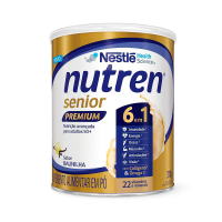 Suplemento Alimentar Nutren Senior Premium Baunilha Nestlé - 370g Suplemento Alimentar Nutren Senior Premium Baunilha Nestlé - 370g