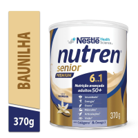 Suplemento Alimentar Nutren Senior Premium Baunilha Nestlé - 370g Suplemento Alimentar Nutren Senior Premium Baunilha Nestlé - 370g