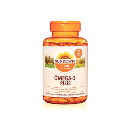 Suplemento Alimentar Ômega 3 1.000mg Sundown - 60 cápsulas Suplemento Alimentar Ômega 3 1.000mg Sundown - 60 cápsulas