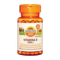 Suplemento Alimentar Vitamina D 2.000ui Sundown - 200 cápsulas