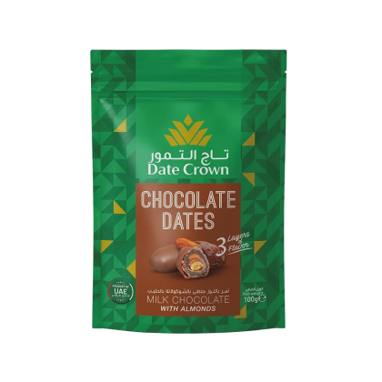 Tâmara com Cobertura de Chocolate Date Crown Vitao - 100g
