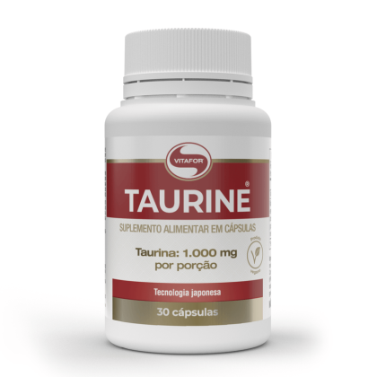 Taurine Vitafor - 30 cápsulas