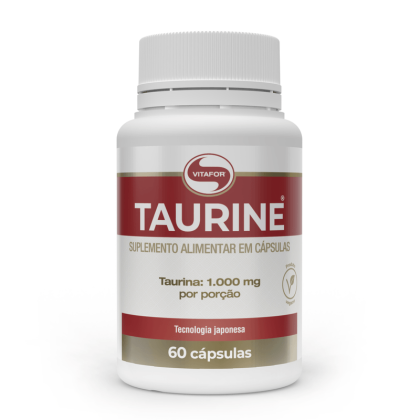 Taurine Vitafor - 60 cápsulas
