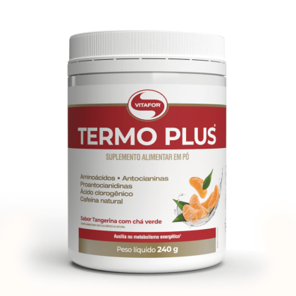 Termo Plus Tangerina com Chá Verde Vitafor - 240g