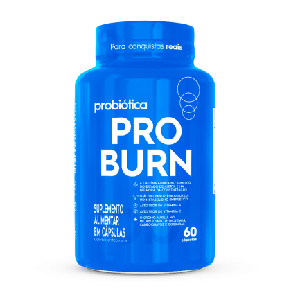 Termogênico Pro Burn Probiótica - 60 cápsulas Termogênico Pro Burn Probiótica - 60 cápsulas