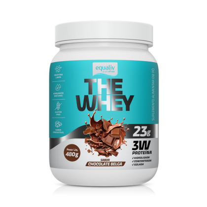 The Whey Chocolate Belga Equaliv - 480g The Whey Chocolate Belga Equaliv - 480g