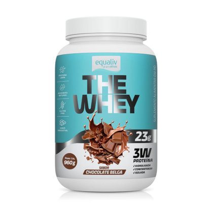 The Whey Chocolate Belga Equaliv - 960g The Whey Chocolate Belga Equaliv - 960g