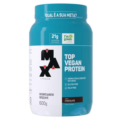 Top Vegan Protein Max Titanium Chocolate - 600g