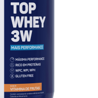 Top Whey 3W + Performance Max Titanium Vitamina de Frutas - 900g
