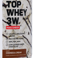 Top Whey 3W + Sabor Max Titanium Cookies - 900g