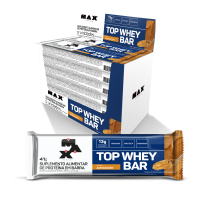 Top Whey Bar Max Titanium Amendoim - 12 unidades de 41g cada Top Whey Bar Max Titanium Amendoim - 12 unidades de 41g cada
