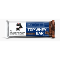 Top Whey Bar Max Titanium Brigadeiro - 12 unidades de 41g cada