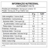 Top Whey Bar Max Titanium Chocolate com Avelã - 12 unidades de 41g cada Top Whey Bar Max Titanium Chocolate com Avelã - 12 unidades de 41g cada