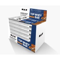 Top Whey Bar Max Titanium Doce de Leite - 12 unidades de 41g cada