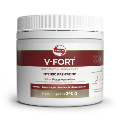 V - Fort Frutas Vermelhas Vitafor - 240g