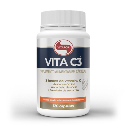 Vita C3 Vitafor - 120 cápsulas Vita C3 Vitafor - 120 cápsulas