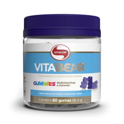 Vitabear Vitafor - 60 gomas de Frutas