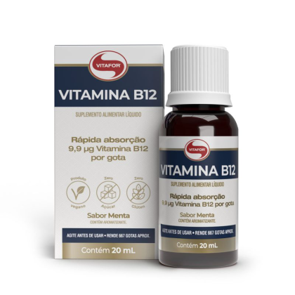 Vitamina B12 Menta Vitafor - 20ml
