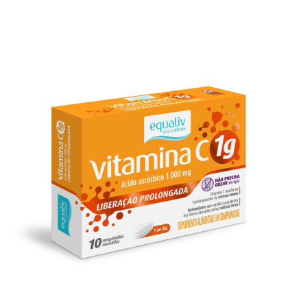 Vitamina C Equaliv - 1g - 10 comprimidos
