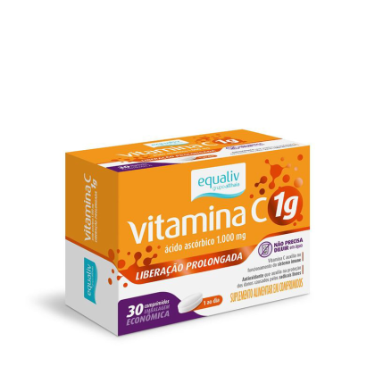 Vitamina C Equaliv - 1g - 30 comprimidos