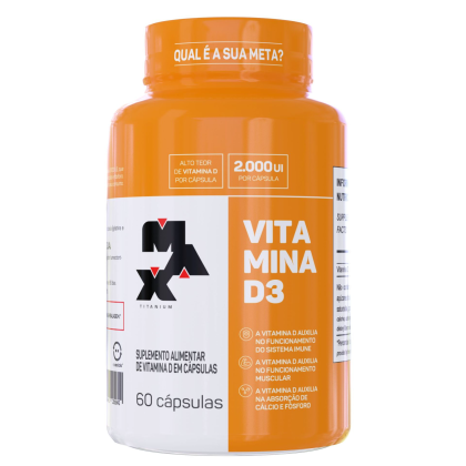 Vitamina D3 Max Titanium - 60 cápsulas Vitamina D3 Max Titanium - 60 cápsulas
