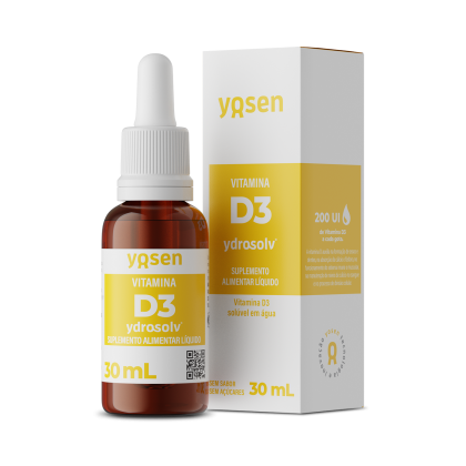 Vitamina D3 Ydrosolv® Yosen - 30ml Vitamina D3 Ydrosolv® Yosen - 30ml