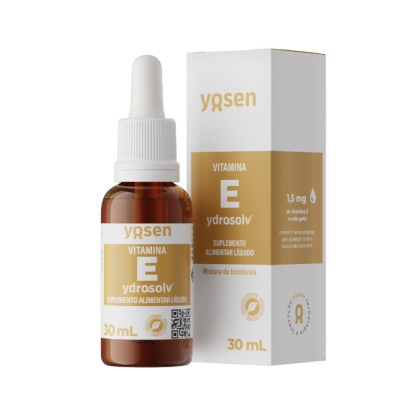 Vitamina E Ydrosolv® Yosen - 30ml Vitamina E Ydrosolv® Yosen - 30ml