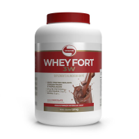 Whey Fort 3W Chocolate Vitafor - 1800g