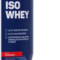 Whey Protein Isolado Max Titanium Morango - 900g Whey Protein Isolado Max Titanium Morango - 900g