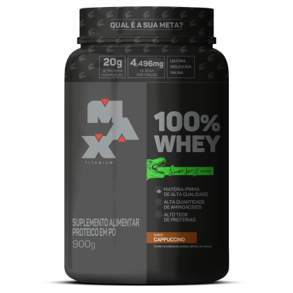 Whey Protein Ramon Dino Series Max Titanium Cappuccino - 900g Whey Protein Ramon Dino Series Max Titanium Cappuccino - 900g