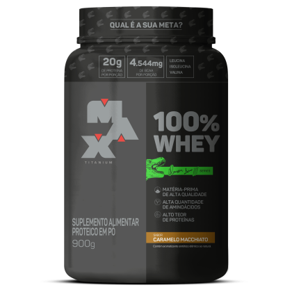 Whey Protein Ramon Dino Series Max Titanium Caramelo Macchiato - 900g