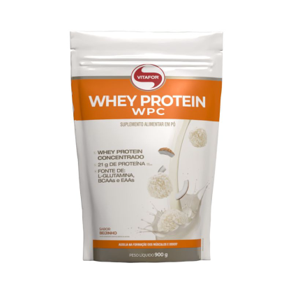 Whey Protein WPC Pouch Beijinho Vitafor - 900g